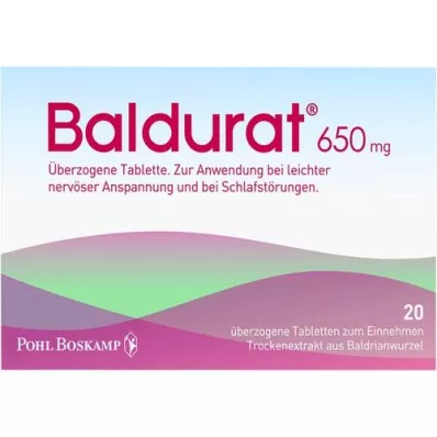 BALDURAT Comprimés pelliculés, 20 pc BALDURAT Comprimés pelliculés, 20 pc