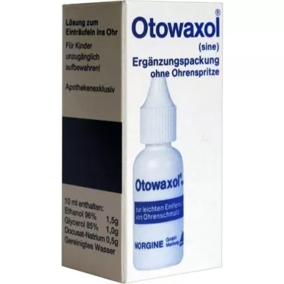 OTOWAXOL solution sinusoïdale, 10 ml
