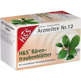 H&S Sachet filtre à thé Busserole, 20X2,7 g