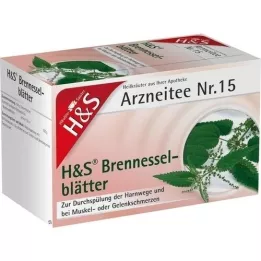 H&S Sachet filtre feuilles dortie, 20X1,6 g