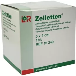 ZELLETTEN Écouvillon 4x5 cm rouleau non stérile, 300 pc