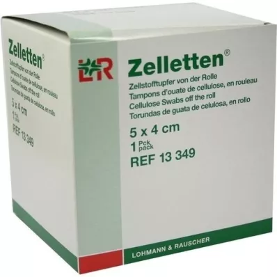 ZELLETTEN Écouvillon 4x5 cm rouleau non stérile, 300 pc