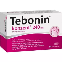 TEBONIN concentré 240 mg comprimés pelliculés, 80 pc