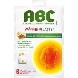 ABC Plâtre chauffant Capsicum Hansaplast med 14x22, 2 pc