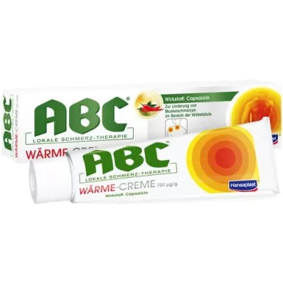 ABC Crème chauffante Capsicum Hansaplast med, 50 g ABC Crème chauffante Capsicum Hansaplast med, 50 g
