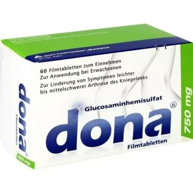 DONA 750 mg comprimés pelliculés, 60 pc