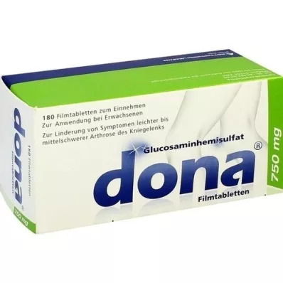 DONA 750 mg comprimés pelliculés, 180 pc