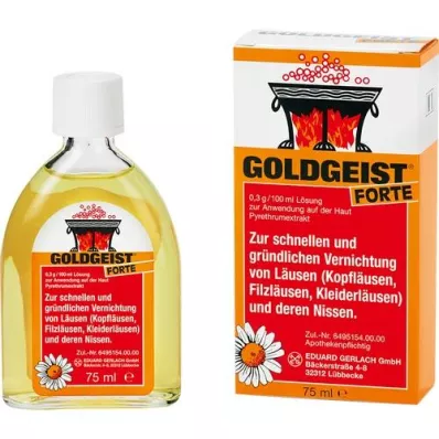 GOLDGEIST liquide fort, 75 ml GOLDGEIST liquide fort, 75 ml