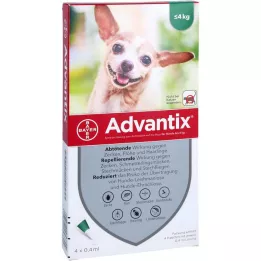 ADVANTIX Spot-on Lsg.z.Auftr.a.d.H.f.Dog jusquà 4 kg, 4 pc