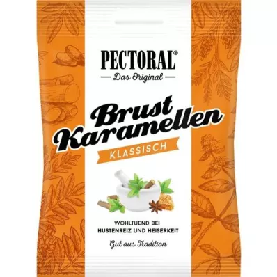 PECTORAL Caramels de poitrine en sachet, 75 g PECTORAL Caramels de poitrine en sachet, 75 g