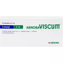 ABNOBAVISCUM Crataegi D 10 ampoules, 8 pc