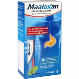 MAALOXAN suspension 25 mVal, 10X10 ml