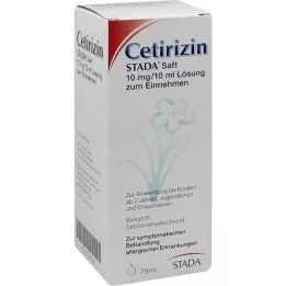 CETIRIZIN STADA Jus 10 mg/10 ml, 75 ml