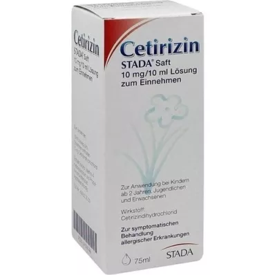 CETIRIZIN STADA Jus 10 mg/10 ml, 75 ml