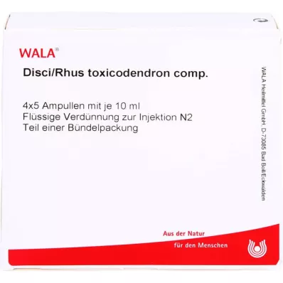 DISCI/Rhus toxicodendron comp.ampoules, 20X10 ml DISCI/Rhus toxicodendron comp.ampoules, 20X10 ml