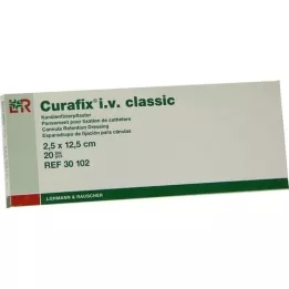 CURAFIX i.v. pansements classiques 2,5x12,5 cm, 20 pcs
