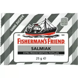 FISHERMANS FRIEND Salmiac sans pastilles de sucre, 25 g