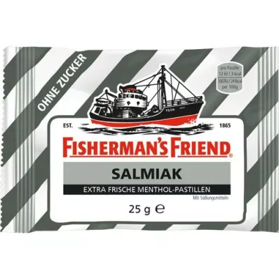 FISHERMANS FRIEND Salmiac sans pastilles de sucre, 25 g FISHERMANS FRIEND Salmiac sans pastilles de sucre, 25 g