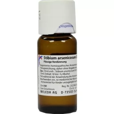 STIBIUM ARSENICOSUM Dilution D8, 50 ml