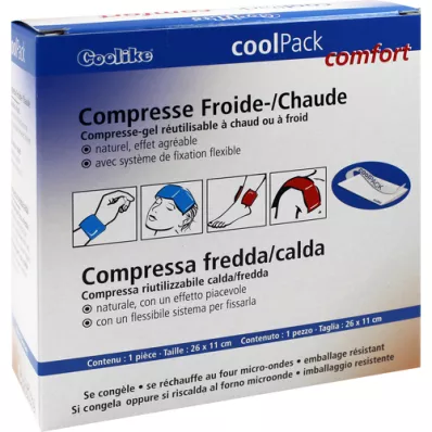 COOL PACK Compresse chaude et froide confort, 1 pc COOL PACK Compresse chaude et froide confort, 1 pc