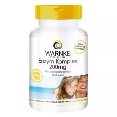 Complexe enzymatique gélules de 200 mg, 250 pièces