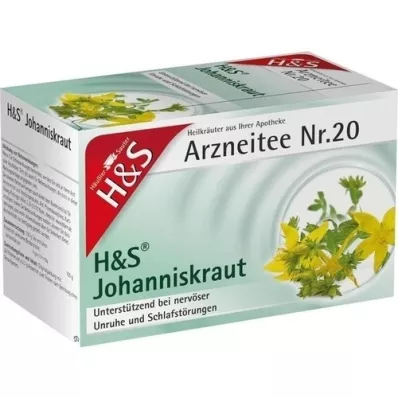 H&amp;S Millepertuis sachet-filtre, 20X2.0 g