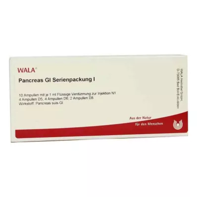 Pancréas série Gl pack 1 ampoules (10x1 ml)