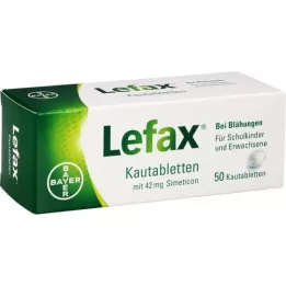 LEFAX Comprimés à mâcher, 50 pc