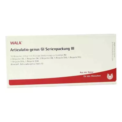 Série Articulatio Genus Gl pack 3 ampoules (10x1 ml)