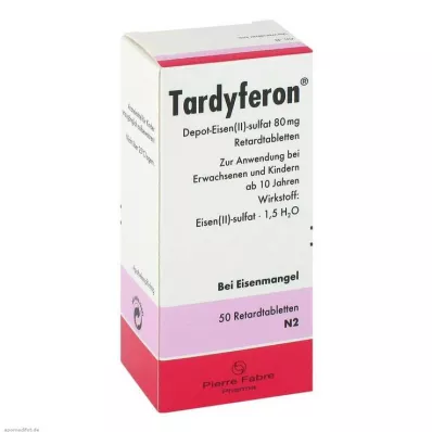 TARDYFERON Comprimés à libération prolongée, 50 pc