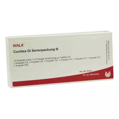 Cochlea série Gl pack 3 ampoules (10x1 ml)