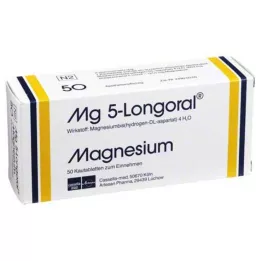 MG 5 LONGORAL Comprimés à mâcher, 50 pces