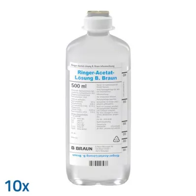 RINGER ACETAT Liqueur infusée Ecoflac plus, 10X500 ml