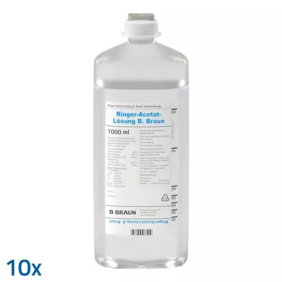 RINGER ACETAT Liqueur infusée Ecoflac plus, 10X1000 ml