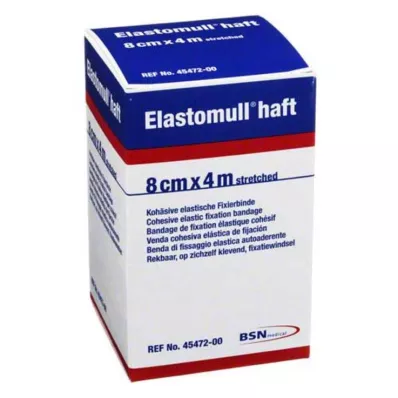 ELASTOMULL Bande de fixation haft 8 cmx4 m, 1 pc ELASTOMULL Bande de fixation haft 8 cmx4 m, 1 pc
