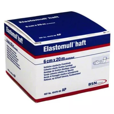 ELASTOMULL Bande de fixation haft 6 cmx20 m, 1 pc