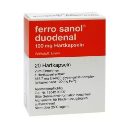 FERRO SANOL duodenal gélules avec msr.overz.pell., 20 gélules