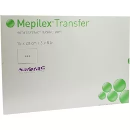 MEPILEX Pansement mousse Transfer 15x20 cm stérile, 5 pces