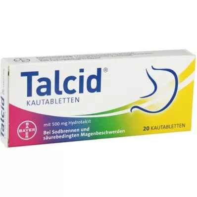 TALCID Comprimés à mâcher, 20 pces