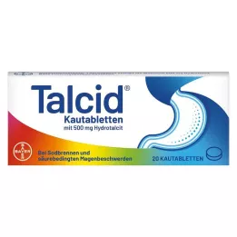 TALCID Comprimés à mâcher, 20 pces