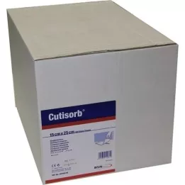 CUTISORB Compresses absorbantes non stériles 15x25 cm, 100 pces