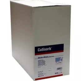 CUTISORB Compresses absorbantes non stériles 20x40 cm, 50 pces