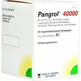 PANGROL 40.000 gélules gastro-résistantes, 50 gélules