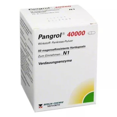 Pangrol 40000 gélules gastro-résistantes, 50 pièces Pangrol 40000 gélules gastro-résistantes, 50 pièces