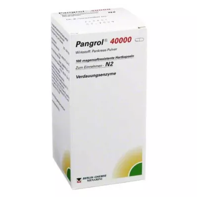 Pangrol 40000 gélules gastro-résistantes, 100 pièces