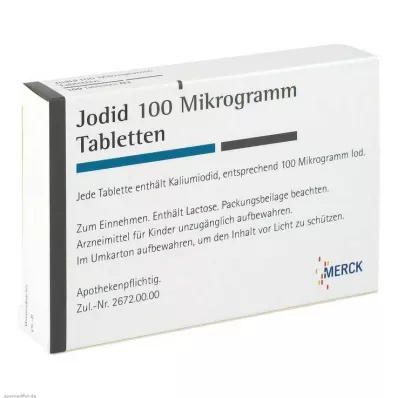 JODID 100 comprimés, 100 pcs
