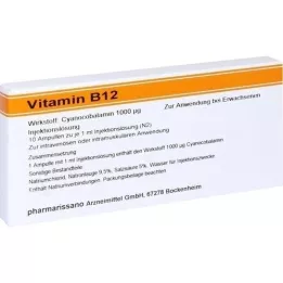VITAMIN B12 RÖWO Ampoules de 1.000 μg, 10X1 ml