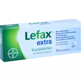 LEFAX extra Comprimés à mâcher, 20 pcs