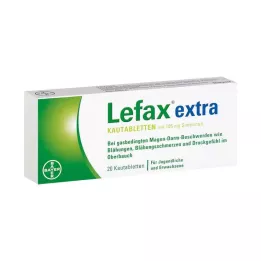 LEFAX extra Comprimés à mâcher, 20 pcs