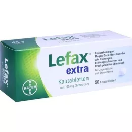 LEFAX extra Comprimés à mâcher, 50 pcs